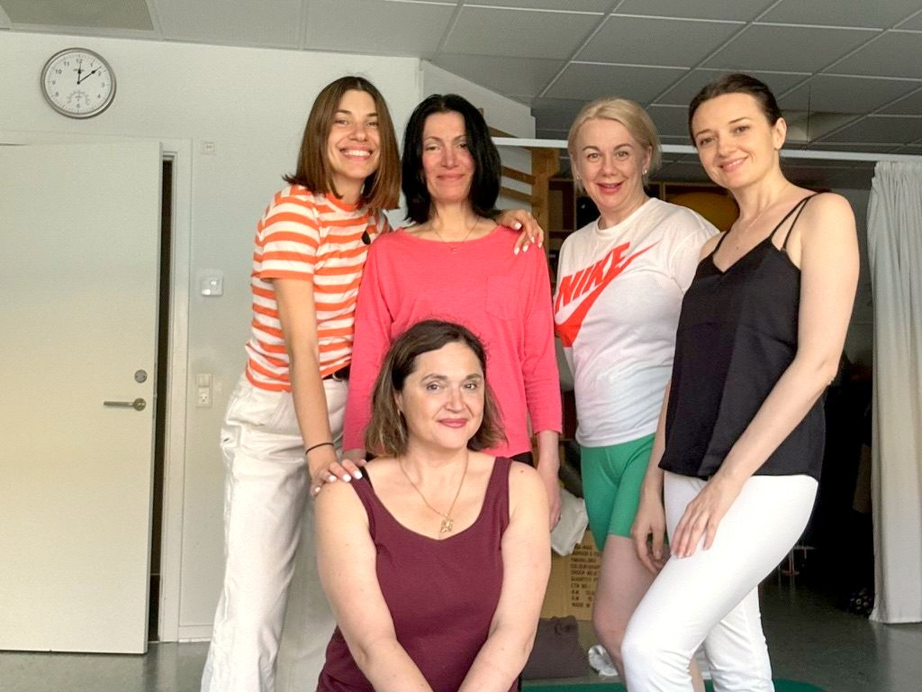 Participants after a group class